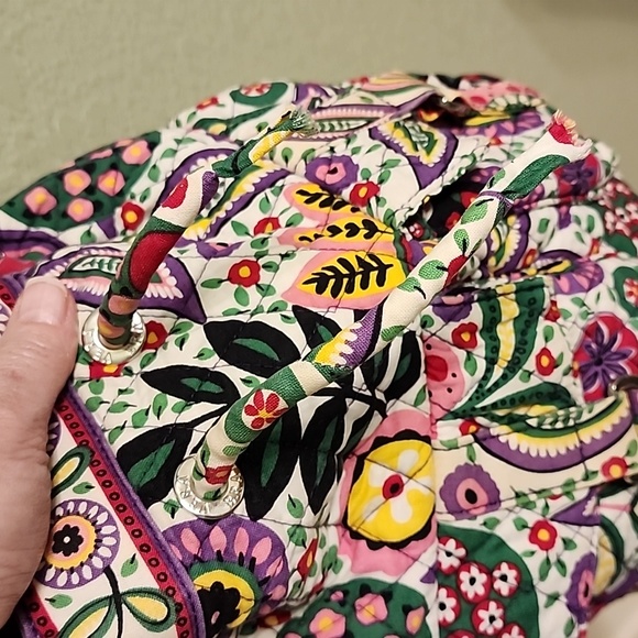 🌞 Vera Bradley Viva La Vera Quick Draw Bucket Style Retired Style Purse - Picture 11 of 14